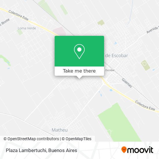 Mapa de Plaza Lambertuchi