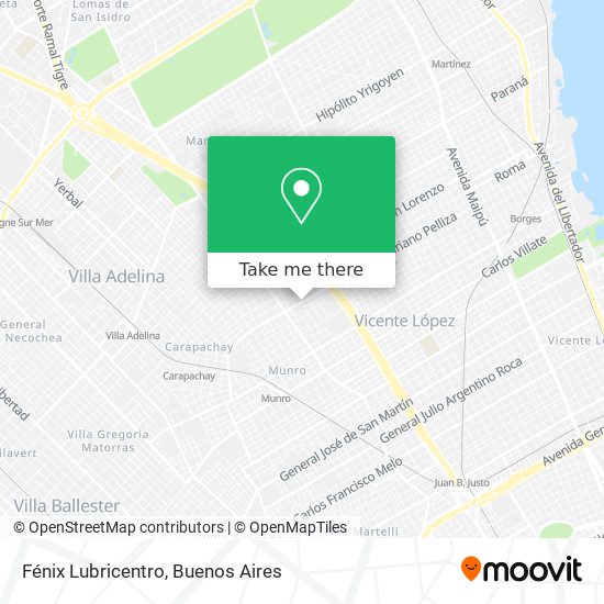 Fénix Lubricentro map