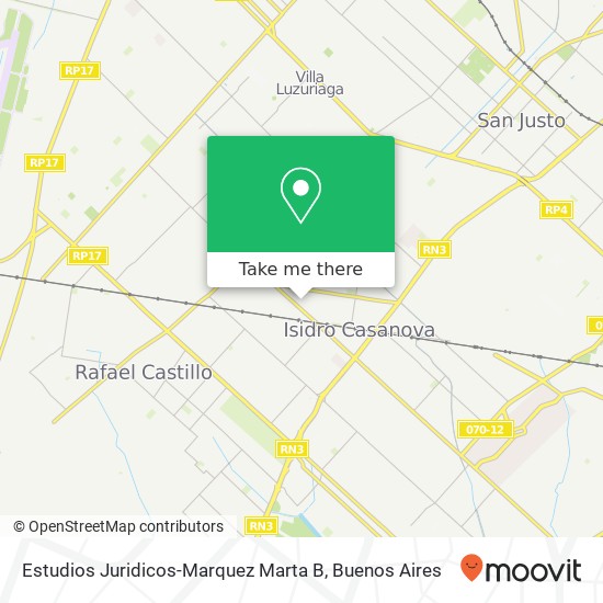 Estudios Juridicos-Marquez Marta B map