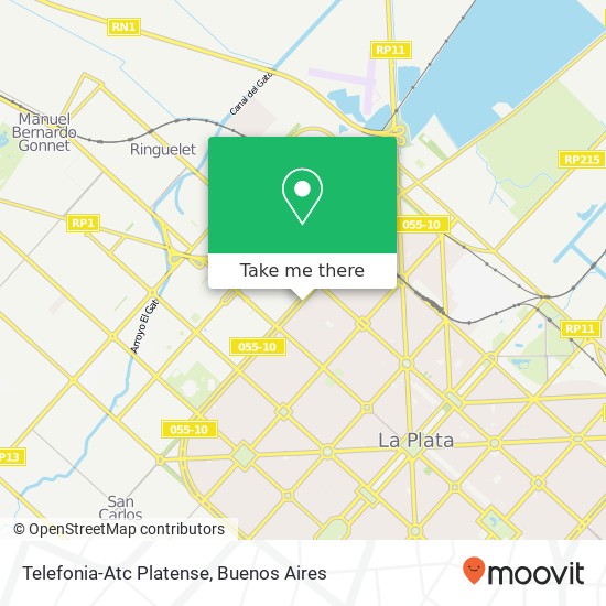 Telefonia-Atc Platense map