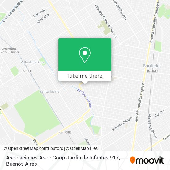 Asociaciones-Asoc Coop Jardin de Infantes 917 map