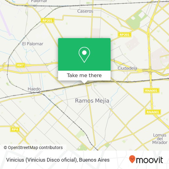 Vinicius (Vinicius Disco oficial) map