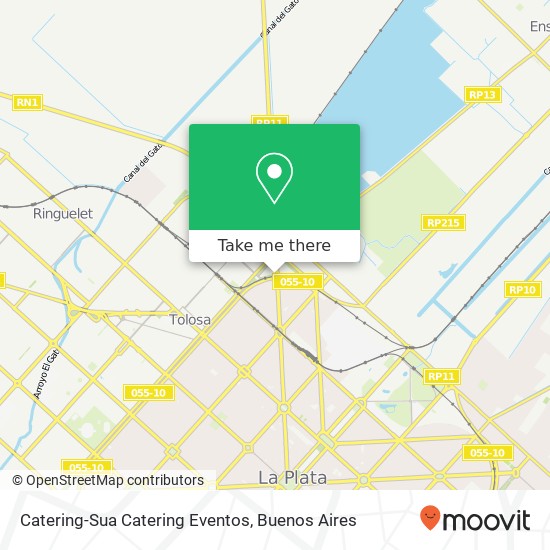 Catering-Sua Catering Eventos map