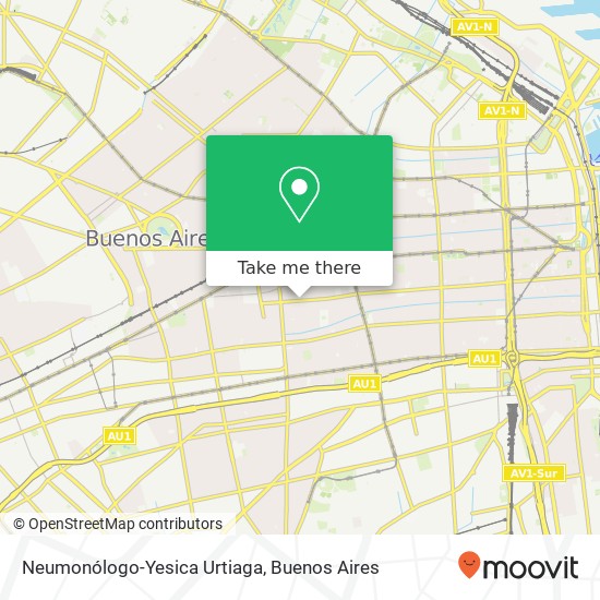 Neumonólogo-Yesica Urtiaga map