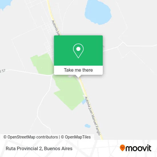 Ruta Provincial 2 map