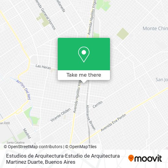 Mapa de Estudios de Arquitectura-Estudio de Arquitectura Martinez Duarte