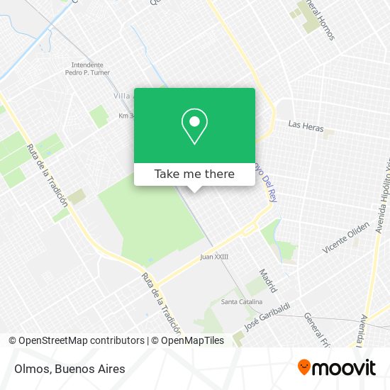 Olmos map