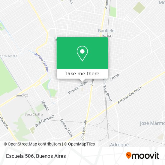 Mapa de Escuela 506