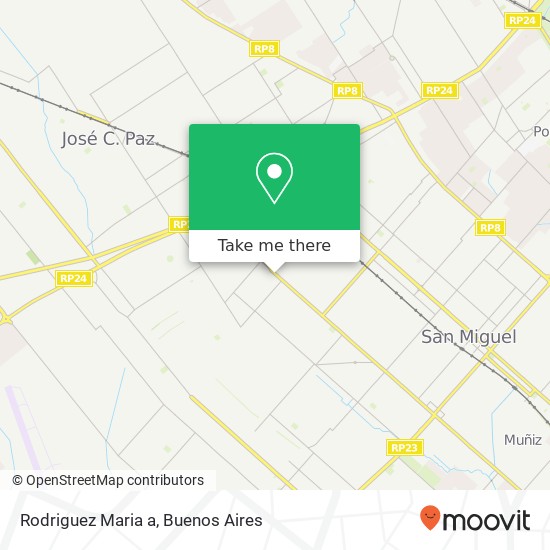 Rodriguez Maria a map