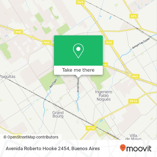 Mapa de Avenida Roberto Hooke 2454