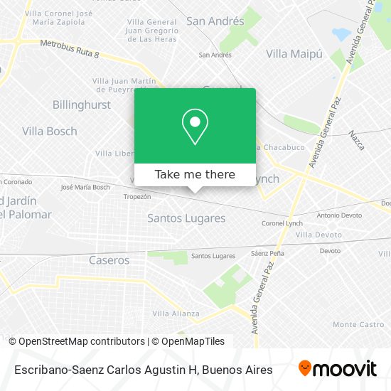 Escribano-Saenz Carlos Agustin H map