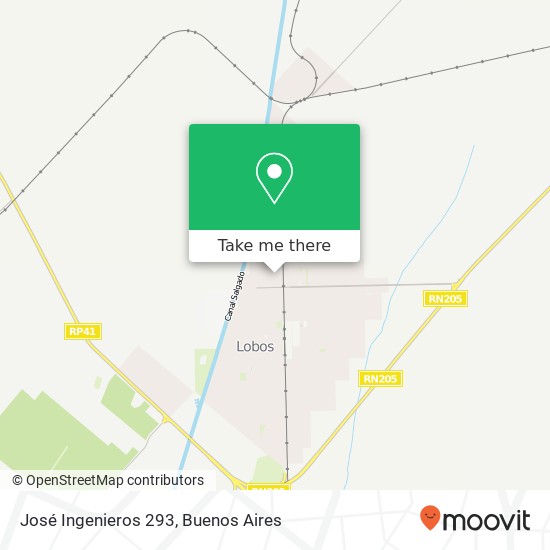 José Ingenieros 293 map