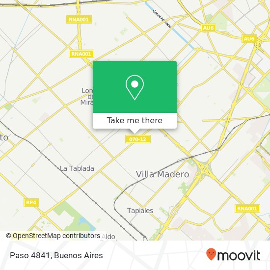 Paso 4841 map