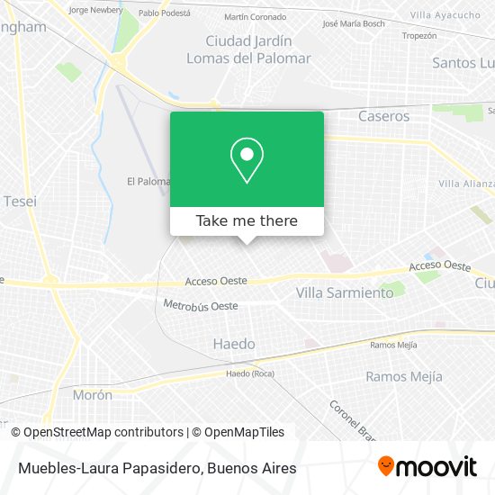 Muebles-Laura Papasidero map