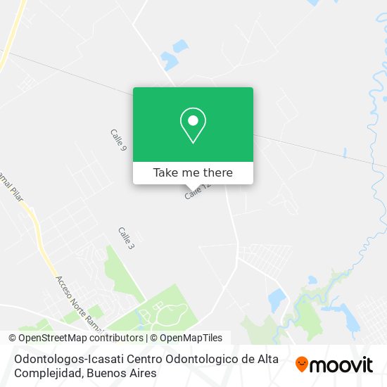 Odontologos-Icasati Centro Odontologico de Alta Complejidad map