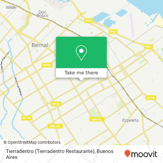 Tierradentro (Tierradentro Restaurante) map