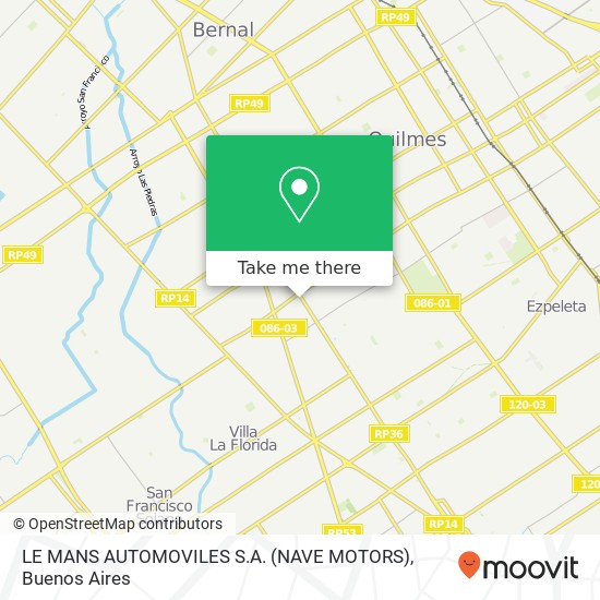 LE MANS AUTOMOVILES S.A. (NAVE MOTORS) map