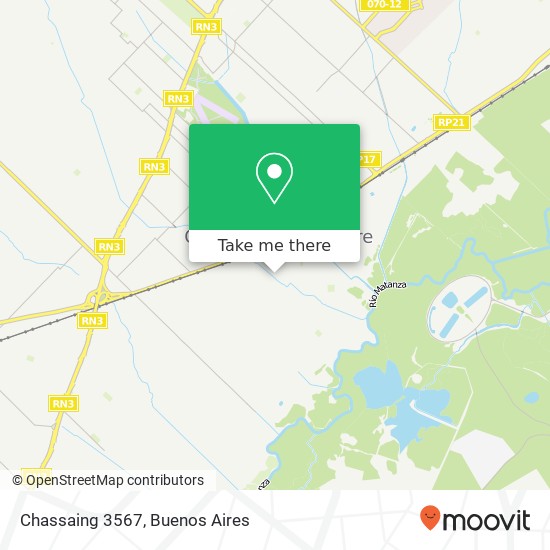 Chassaing 3567 map