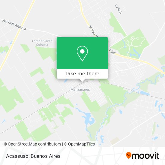 Mapa de Acassuso