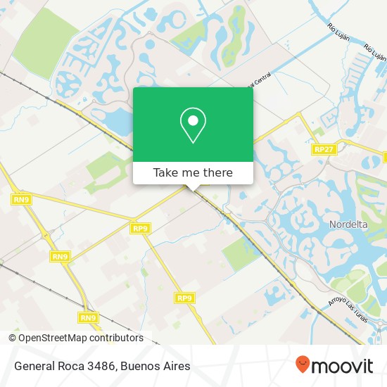 General Roca 3486 map