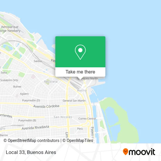 Mapa de Local 33