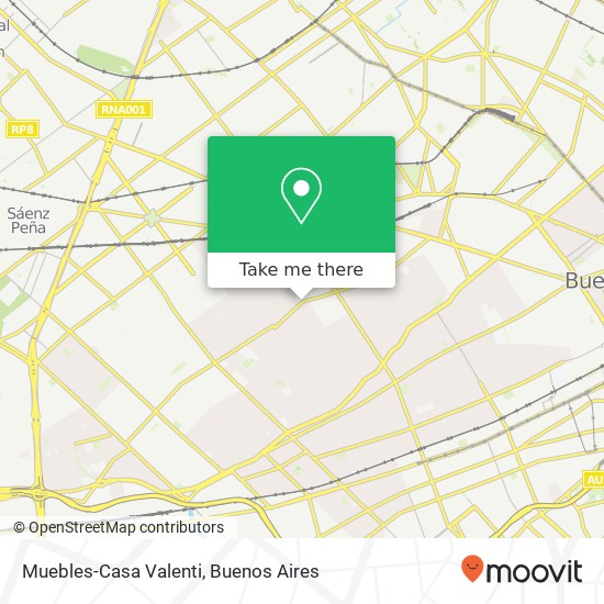 Muebles-Casa Valenti map