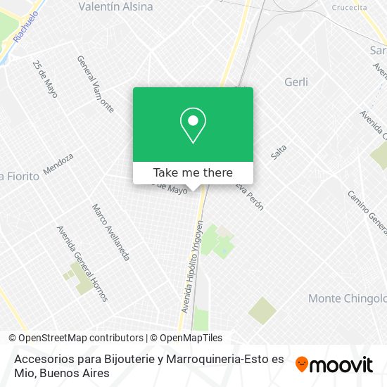 Accesorios para Bijouterie y Marroquineria-Esto es Mio map