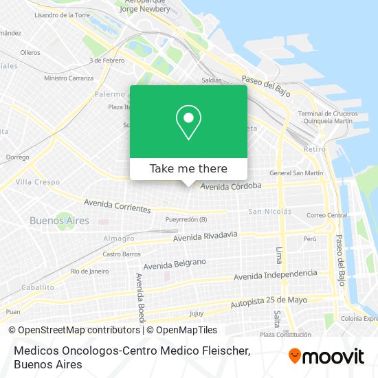 Medicos Oncologos-Centro Medico Fleischer map