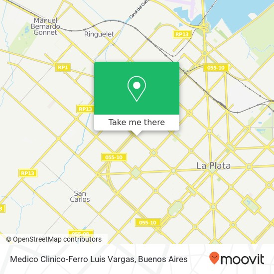 Mapa de Medico Clinico-Ferro Luis Vargas