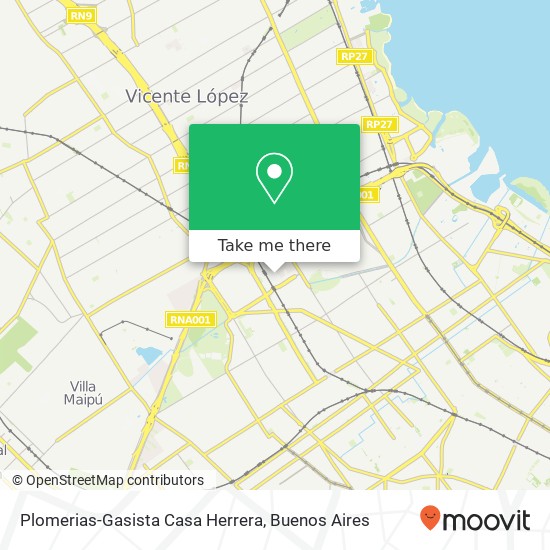 Plomerias-Gasista Casa Herrera map