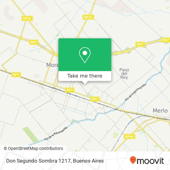 Don Segundo Sombra 1217 map