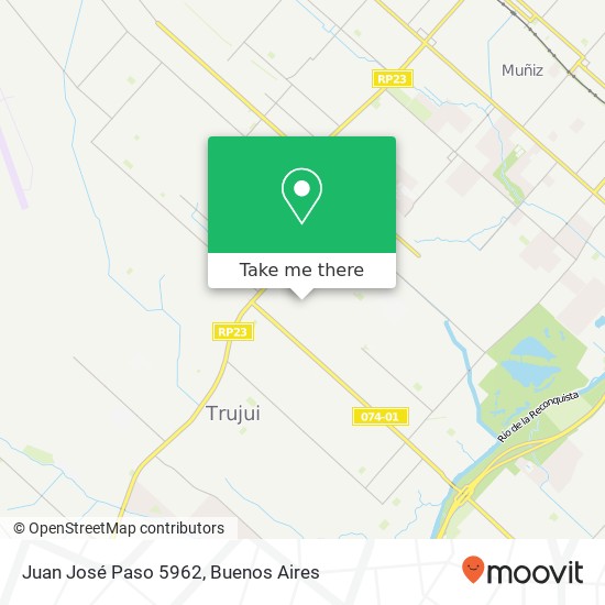 Juan José Paso 5962 map