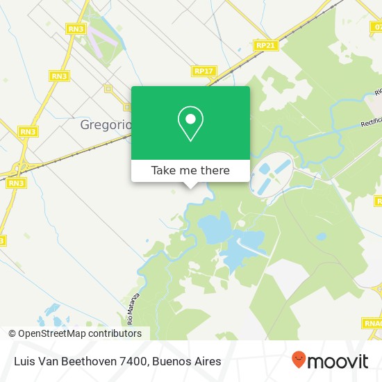 Luis Van Beethoven 7400 map