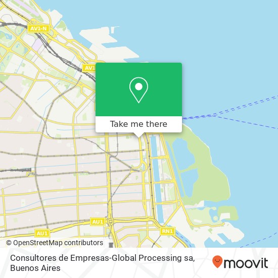 Consultores de Empresas-Global Processing sa map