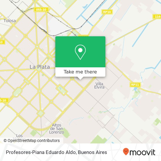 Profesores-Piana Eduardo Aldo map