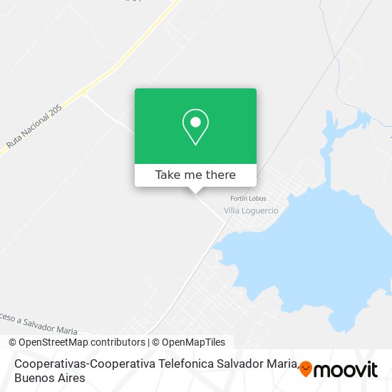 Mapa de Cooperativas-Cooperativa Telefonica Salvador Maria