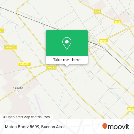 Mateo Bootz 5699 map