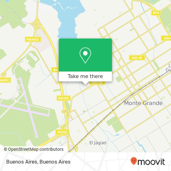 Buenos Aires map