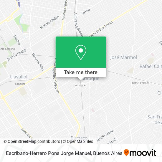 Mapa de Escribano-Herrero Pons Jorge Manuel