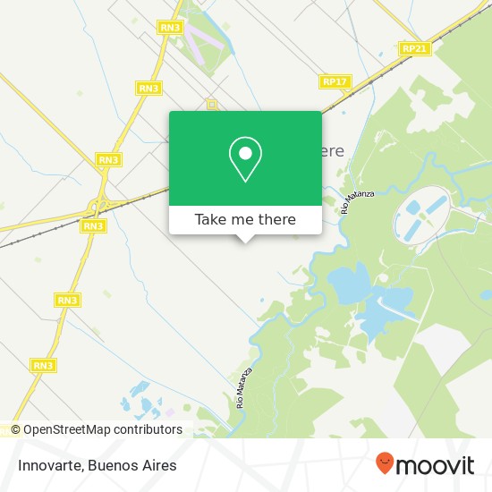 Innovarte map