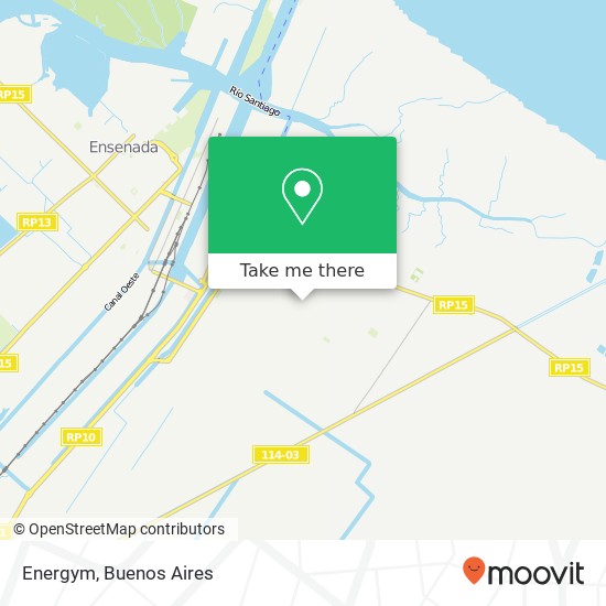 Energym map