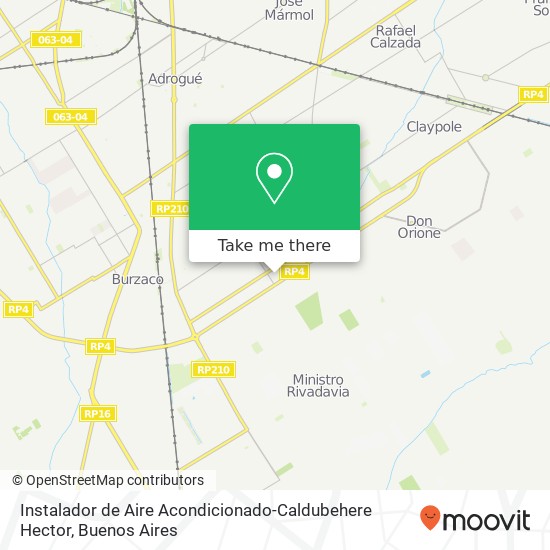 Instalador de Aire Acondicionado-Caldubehere Hector map