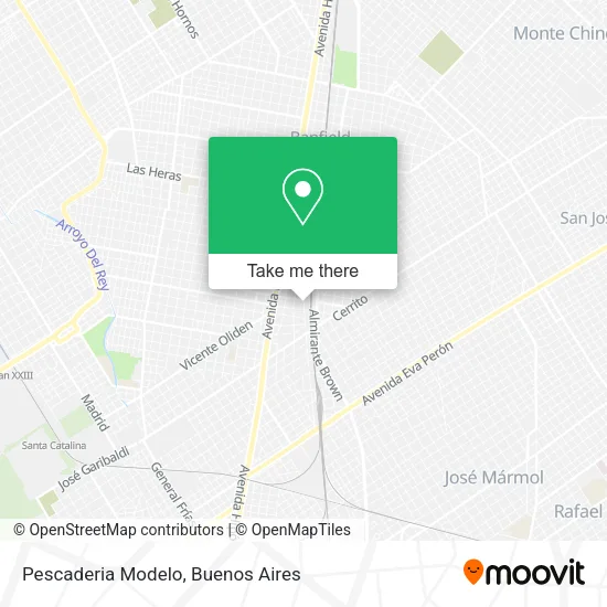 Mapa de Pescaderia Modelo