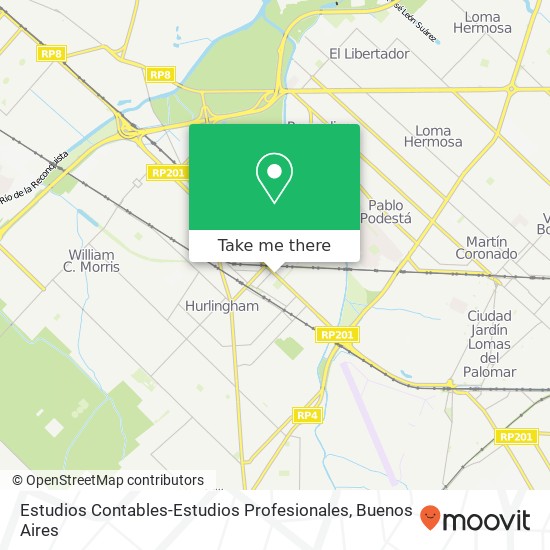 Estudios Contables-Estudios Profesionales map