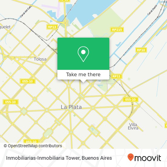 Inmobiliarias-Inmobiliaria Tower map