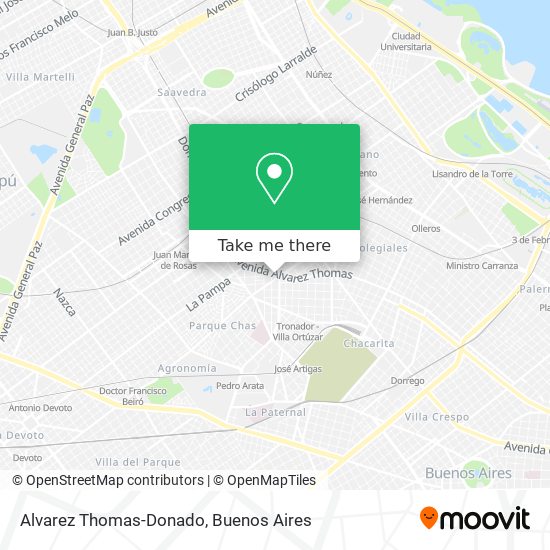 Alvarez Thomas-Donado map