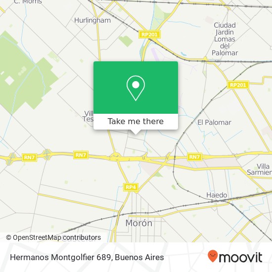 Hermanos Montgolfier 689 map