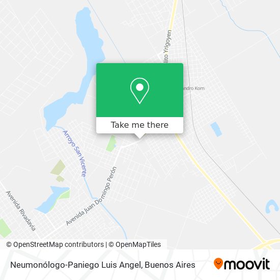 Neumonólogo-Paniego Luis Angel map