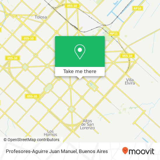 Profesores-Aguirre Juan Manuel map