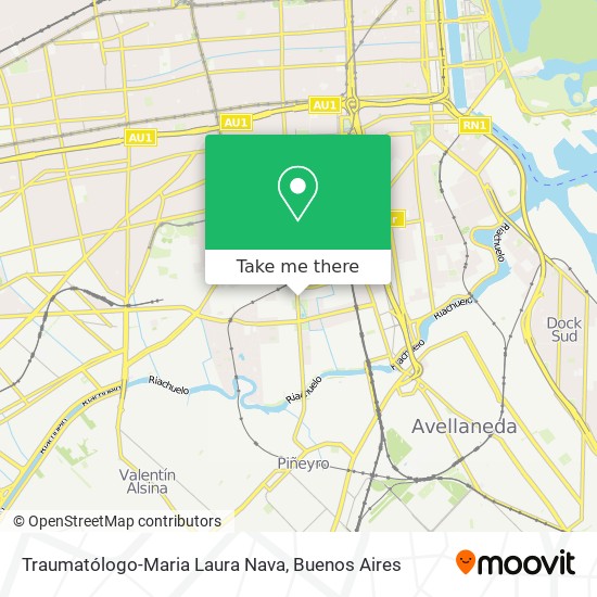 Mapa de Traumatólogo-Maria Laura Nava